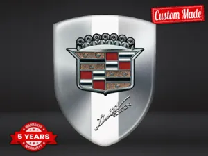 Cadillac Calcomanías Resina Calidad Personalizada Cúpula Elegante ST
